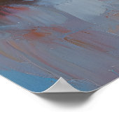 Gentle Ragdoll Cat – Soft Pastel Art Print ポスター (角)