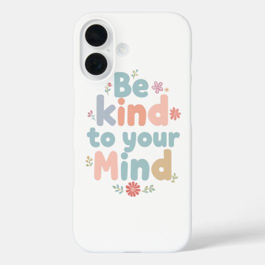Gentle Self Care and Positive Reminder Case-Mate iPhoneケース (裏面)