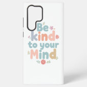 Gentle Self Care and Positive Reminder Samsung Galaxyケース (裏面)