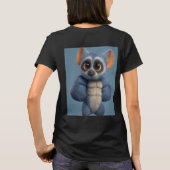 Gentle Strength Loris Women’s T-Shirt – Tiny Hero Tシャツ (裏面)