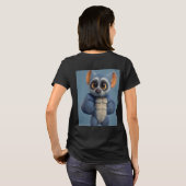 Gentle Strength Loris Women’s T-Shirt – Tiny Hero Tシャツ (裏面フル)