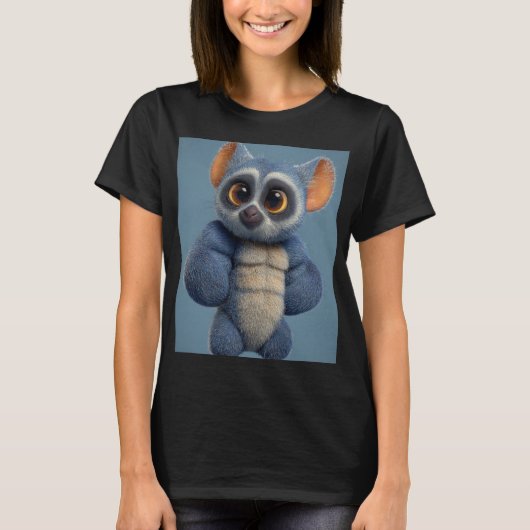 Gentle Strength Loris Women’s T-Shirt – Tiny Hero Tシャツ (正面)