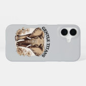 Gentle Titans iPhone 16ケース (裏面横)
