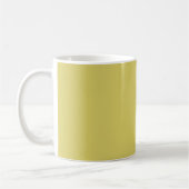 Gentle Warm Yellow Coffee Mug コーヒーマグカップ (左)