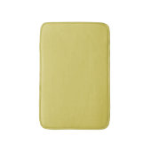 Gentle Warm Yellow Decorative Bath Mat バスマット (正面縦)