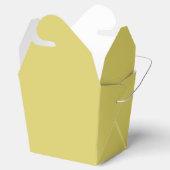 Gentle Warm Yellow Favor Boxes フェイバーボックス (オープン)
