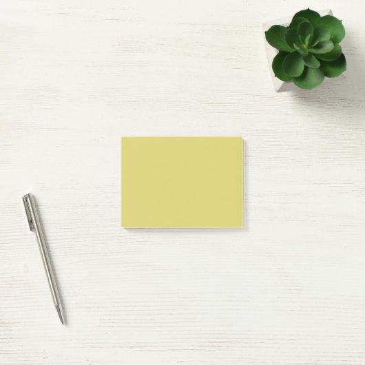 Gentle Warm Yellow Minimalist  ポストイット (オフィス)