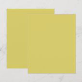 Gentle Warm Yellow Paper Sheets (正面/裏面)