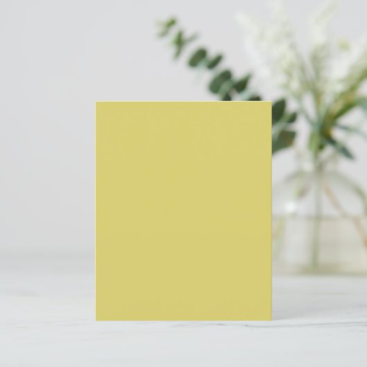 Gentle Warm Yellow Paper Sheets (スタンド正面)