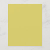 Gentle Warm Yellow Paper Sheets (裏面)