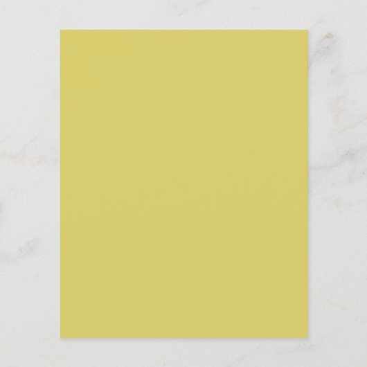 Gentle Warm Yellow Paper Sheets (裏面)