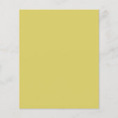 Gentle Warm Yellow Paper Sheets (正面)