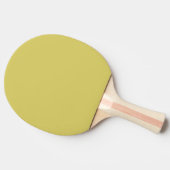 Gentle Warm Yellow Ping Pong Paddle 卓球ラケット (横)