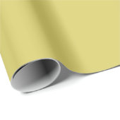 Gentle Warm Yellow Wrapping Paper Roll ラッピングペーパー (ロールコーナー)