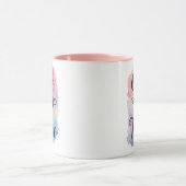 Gentle Watercolor Motivational Message マグカップ (中央)