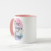 Gentle Watercolor Motivational Message マグカップ (正面左)