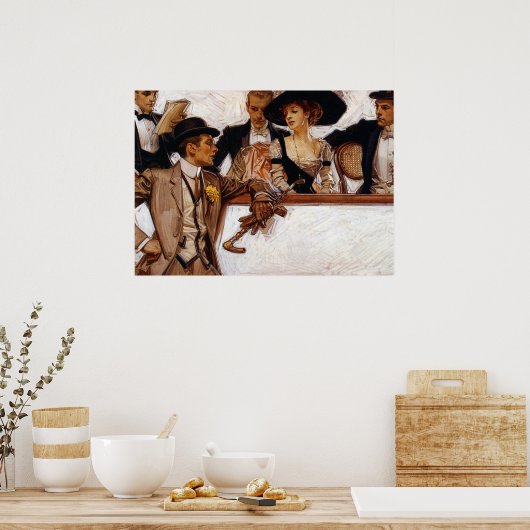 Gentleman, American Advertisement by Leyendecker ポスター (キッチン)