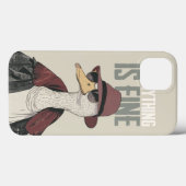 Gentleman Goose: Retro "Everything is Fine" Art Ca Case-Mate iPhoneケース (裏面 (横))