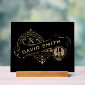 Gentleman’s Victorian Barbershop  アクリルサイン (ニュートラル)