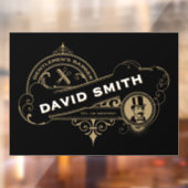 Gentleman’s Victorian Barbershop  ウィンドウサイン (シート2)