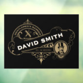 Gentleman’s Victorian Barbershop  ウィンドウサイン (シート3)