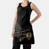 Gentleman’s Victorian Barbershop  エプロン (インサイチュ)