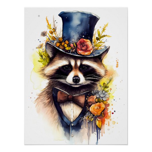 Gentleman Waschbär ポスター (正面)