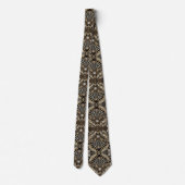 Gentleman's Tie | Art Deco Faux Diamond Neck Ties ネクタイ (裏面)