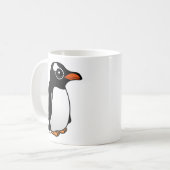 Gentooのペンギン コーヒーマグカップ (正面左)