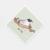 Gentooペンギン スタンダードランチョンナプキン (角)