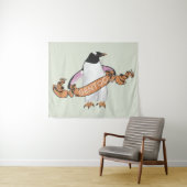 Gentooペンギン タペストリー (インサイチュ(横))