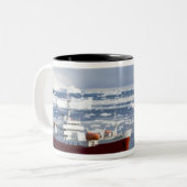 Gentooペンギン ツートーンマグカップ (正面左)