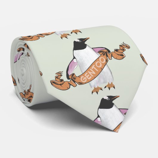 Gentooペンギン ネクタイ (ロール)