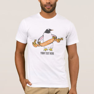 Gentooペ日本のン書ギン漢字 Tシャツ