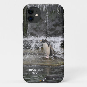 Gentoo Penguin & Friendsエディンバラ動物園スコットランド iPhone 11 ケース