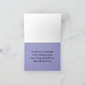 Gentoo Penguin Greetings Card シーズンカード (内部)