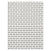 GentoosとHolly Tableloth （色を選択） テーブルクロス (正面)