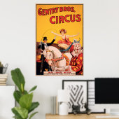 Gentry Bros. Circus ポスター (ホームオフィス)