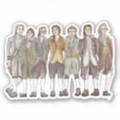 Gentsのカスタムビニールのシール シール (正面)