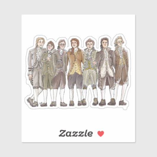 Gentsのカスタムビニールのシール シール (シート)