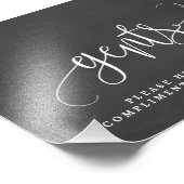 Gentsの結婚バスルームのサインあなたのサイズを選択 フォトプリント (角)