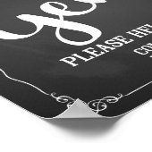 Gentsトイレの看板 – トイレタリーのバスケットサイン ポスター (角)