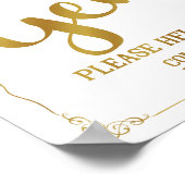 Gentsトイレの看板 – トイレタリーのバスケットサイン ポスター (角)