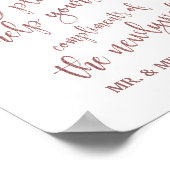 Gentsバスルームバラ金ゴールドグリッター8x10サイン ポスター (角)