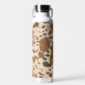 Genuine 100% Latte Mug | Cowhide Coffee Aesthetic ウォーターボトル (正面)