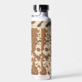 Genuine 100% Latte Mug | Cowhide Coffee Aesthetic ウォーターボトル (右面)