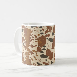Genuine 100% Latte Mug | Cowhide Coffee Aesthetic コーヒーマグカップ