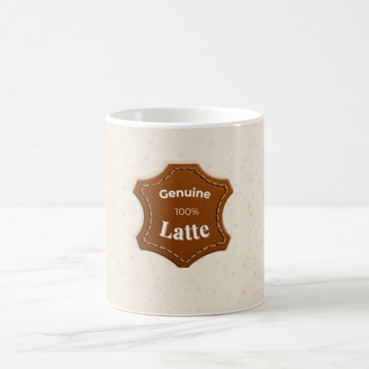 Genuine 100% Latte Neutral Pattern Mug コーヒーマグカップ (中央)