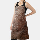 Genuine leather texture backgroundr close-up, embo エプロン (インサイチュ)