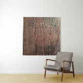 Genuine leather texture backgroundr close-up, embo タペストリー (インサイチュ(横))